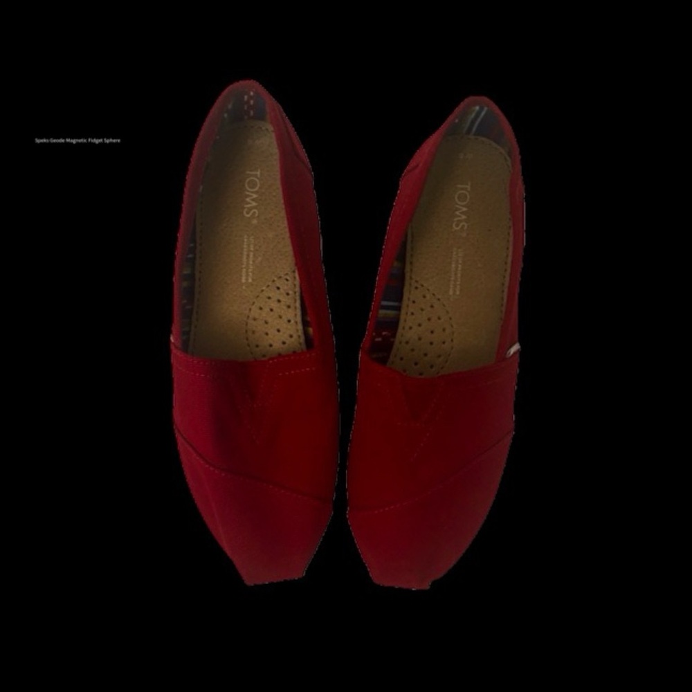 TOMS Women's Bold Red Flats